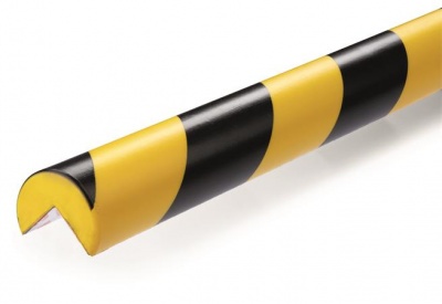 Ochranný profil na rohy, DURABLE "C25R", žltá-čierna