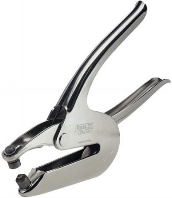 Nitovač, pre kovové očká - nity, RAPID "Eyeleter Combi"