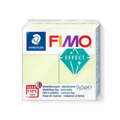 Modelovacia hmota, 57 g, polymérová, FIMO "Effect", pastelovo vanilková