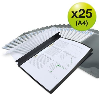 Rýchloviazač, PP, A4, RAPESCO "Eco", čierny