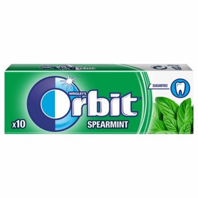 Orbit spearmint dražé, 14g