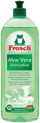 Prostriedok na umývanie riadu, 750 ml, FROSCH, aloe vera