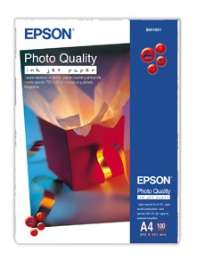 Photo Quality Inkjet Paper, matný, jednostranový, A4 102gr.
