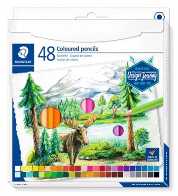 Farebné ceruzky, sada, šesťhranné, STAEDTLER "146C", 48 rôznych farieb