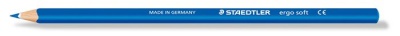 Farebná ceruzka, trojhranná, STAEDTLER "Ergo Soft 157", modrá