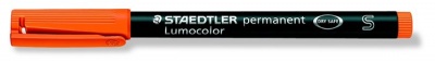 Permenentný popisovač, OHP, 0,4 mm, STAEDTLER "Lumocolor® 313 S", oranžová