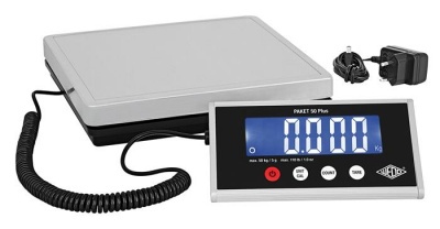 Balíková váha, digitálna,  nosnosť: 50 kg, WEDO "Paket 50 Plus"