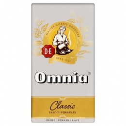 Káva, pražená, mletá, vákuové balenie, 250 g,  DOUWE EGBERTS "Omnia"