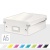 Škatuľa, organizačná, rozmer S, LEITZ "Click&Store", biela