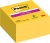 Samolepiaci bloček, 76x76 mm, 350 listov, 3M POSTIT "Super Sticky", žltý