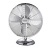 Stolný ventilátor, 30 cm, 45 W, TECHWOOD, chróm
