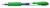 Gélové pero, 0,25 mm, stláčací mechanizmus, PILOT "G-2", zelené