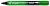 Permanentný popisovač, 1 mm, kužeľový, PILOT "Permanent Marker 100", zelená