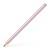 Grafitová ceruzka, B, trojhranná, FABER-CASTELL "Sparkle Jumbo", kovovo ružová