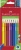 Farebné ceruzky, sada, trojhranný tvar, FABER-CASTELL "Jumbo", 10 rôznych farieb