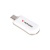 USB kľúč, 256GB, USB-C 3.2 Gen1, VERBATIM "Plectra", biely